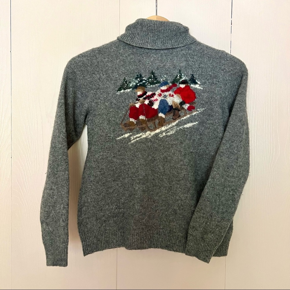 Vintage Ralph Lauren Wool Ski Sweater (Turtleneck)
